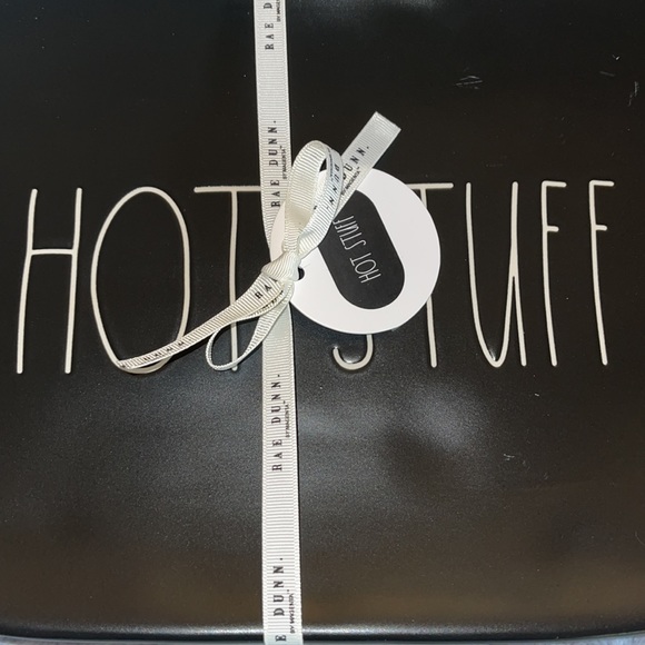 Rae Dunn Grill Set - Ceramic Platter and Spatula - Picture 4 of 4